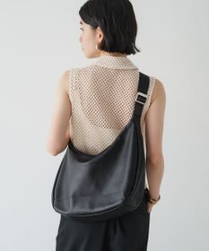 russet ソフトレザーラウンドビッグショルダーバッグ(CE-1325-WEB)