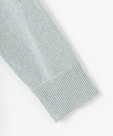 J.PRESS LADIES 【洗える】GIMA COTTON ミックスカラー Vネック ニット