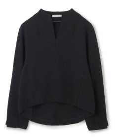 BEIGE， 【洗える】RUE / スリットネックフォルムブラウス