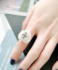 WEGO Lクロスハートリング