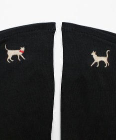ORuKuBET 【WOMEN】 おさんぽねこ刺繍UVグローブ / UVカット / 猫グッズ