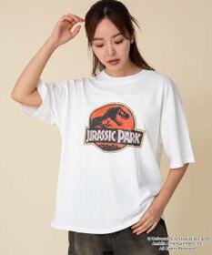 WEGO 【ユニセックス着用ITEM/SMLサイズ展開】JURASSIC　PARKグラフィックT（S）