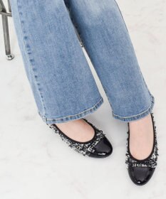 Bridget Birkin 【Bridget Birkin】ラメツイードバレエシューズ