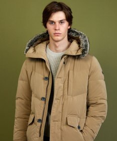 JOSEPH ABBOUD MOUNTAIN 【ECO撥水/ECOファー/9ポケット/ユニセックス】ＰＥ／ＮＹピーチダウン コート
