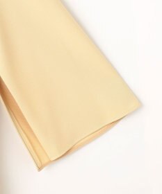 #Newans 【マシンウォッシャブル】ファスナースリットＡラインブラウス