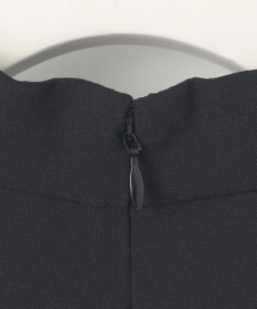 ICB L 【洗える】ストレッチジョーゼット ハイネックブラウス