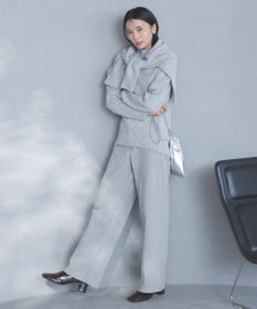 UNFILO 【UNFILO DENIM】撥水ストレッチ ワイドストレートデニム