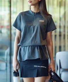 ZERO HALLIBURTON ロングハーフジップシャーリングシャツ 82833 レディーW4S2 スゴルフ