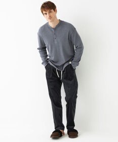 JOSEPH ABBOUD MOUNTAIN 【SPACE／UNISEX】OGコットンワッフル カットソー