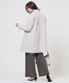 J.PRESS LADIES L ドライツイルストレッチ ステンカラー コート
