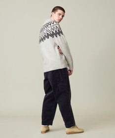 J.PRESS YORK STREET 【UNISEX】FOXMIX ノルディックカウチン ニットカーディガン