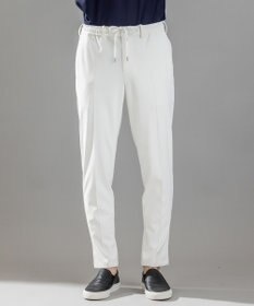 JOSEPH HOMME 新素材【ストレッチ/洗える/撥水/UVカット/接触冷感/防透性/防汚性】プルシェルポンチ  / ドロスト付テーパードパンツ PEGG CONVERTIBLE