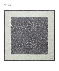 MOONBAT 【シルク100%】MACKINTOSH PHILOSOPHY(マッキントッシュ フィロソフィー）小花柄 シルクプリントスカーフ 日本製 68cm×68cm  UV対策