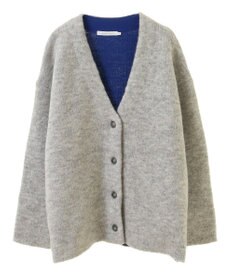 AMERICAN HOLIC ブークレＷフェイスＶネックニットカーディガン