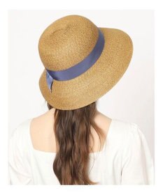 MOONBAT FURLA(フルラ) ペーパーブレードリボン巻きダウンハット サイズ調整可