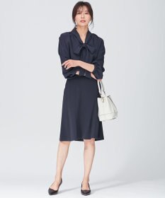 23区 トリアセダブルジョーゼット スカート