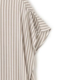 ICB 【洗える】 キュプラローンストライプ ワンピース