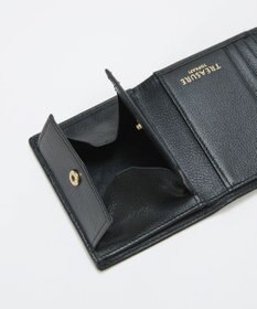 TOPKAPI 【TREASURE TOPKAPI】ソフトレザー ベルトデザイン 三つ折り財布　
