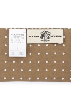 J.PRESS MEN ハンドプリントドット ネッカチーフ