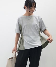 Green Parks 異素材ドッキングプルオーバー