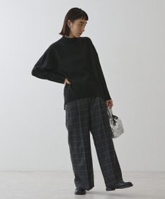 AMERICAN HOLIC モックネックコクーンニットプルオーバー