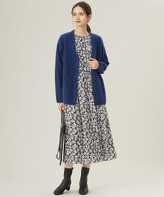 自由区 フォックスウール カーディガン