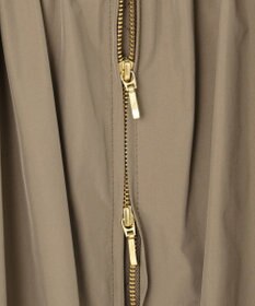 23区 L 【撥水加工】ソフトメモリータフタ ミドル丈 ブルゾン