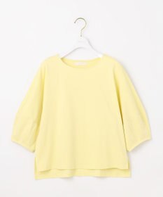 ANY SIS S 【撥水・汗ジミ防止・UVケア・洗える】スーピマスムース クロップド Tシャツ