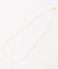 自由区 セミラウンドパールロング ネックレス