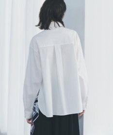 YECCA VECCA スカーフデザインアシメシャツ