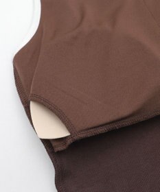 WEGO 【カップ付きインナー】ワンポイント刺繍キャミ