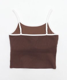 WEGO 【カップ付きインナー】ワンポイント刺繍キャミ