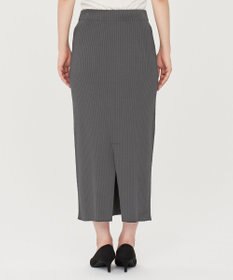 uncrave 【手洗い可】スムース ニット リブ スカート（uncrave STANDARD）