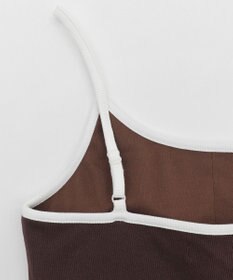 WEGO 【カップ付きインナー】ワンポイント刺繍キャミ