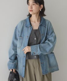 デニムカバーオールジャケット / AMERICAN HOLIC | ファッション通販
