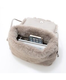 UNBILLION カシュカシュ cachecache / エコファーシンプルフラップショルダー