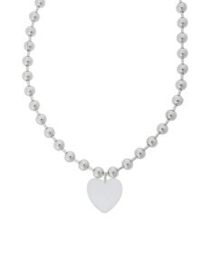 Green Parks ・ＨＡＬＦ　ＴＩＭＥ　クリアハートチェーンネックレス