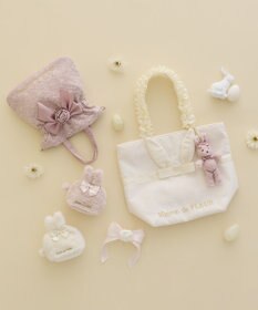 Maison de FLEUR イースターローズリボン2Wayトートバッグ