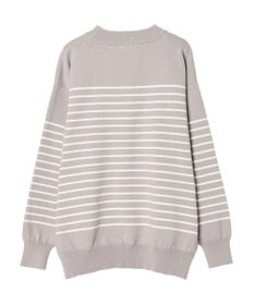 CRAFT STANDARD BOUTIQUE パネルボーダーニットプルオーバー