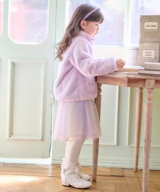 ANY KIDS ネコポケットボアブルゾン