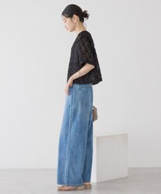 AMERICAN HOLIC フリンジジャガードブラウス