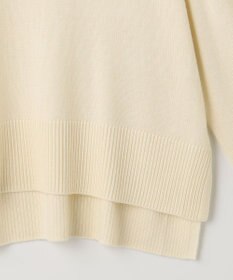 組曲 カシミヤブレンドバルキーポロ ニット