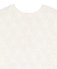 AMERICAN HOLIC フリンジジャガードブラウス