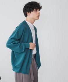 WEGO 【ユニセックス着用ITEM/紫外線対策/冷房対策】オーバーフィットドライタッチカーディガン