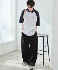 WEGO 【ユニセックス着用ITEM/MLサイズ展開】別注USPOLO　ヘビーウェイトポロT