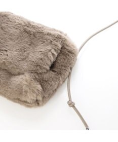 UNBILLION カシュカシュ cachecache / エコファーシンプルフラップショルダー