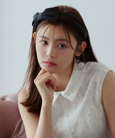 TOCCA RIBBON KNOT 2WAY SUNVISOR サンバイザー＆カチューシャ ブラック系
