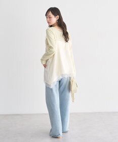 earth music&ecology レイヤード風テレコプルオーバー