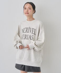 earth music&ecology アソートロゴルーズスウェット