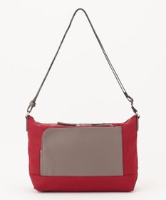 Y'SACCS ナイロン×リサイクルレザー　コンビマルチショルダー